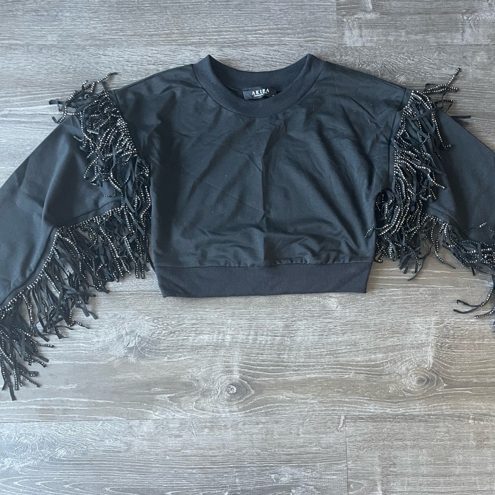 Akira fringe sweater